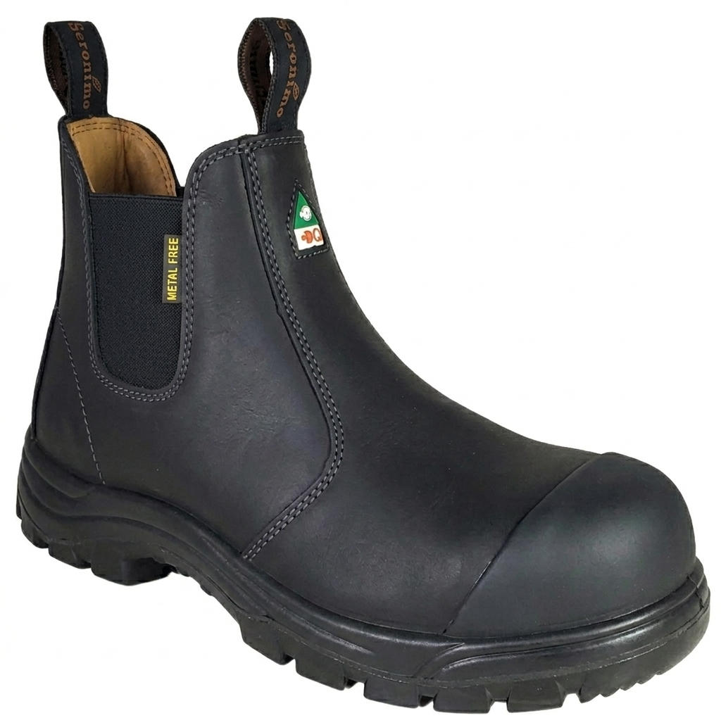 Trevor Black Leather